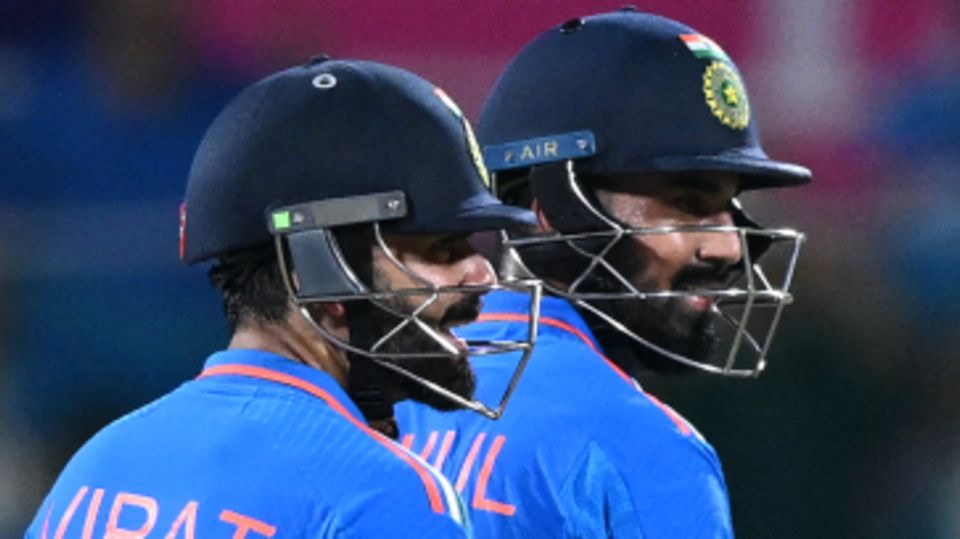 Virat Kohli and KL Rahul's 165-run stand is the second highest against Australia in ODI World Cups
