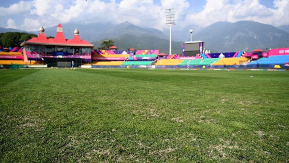 The sandy outfield in Dharamsala has hogged the headlines for the wrong reasons
