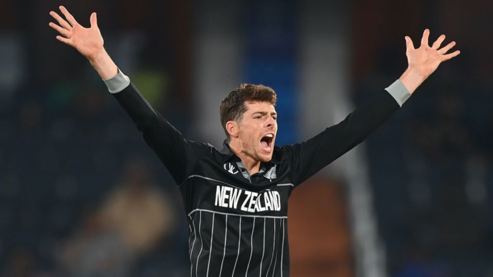 Mitchell Santner picked up his second ODI five-for