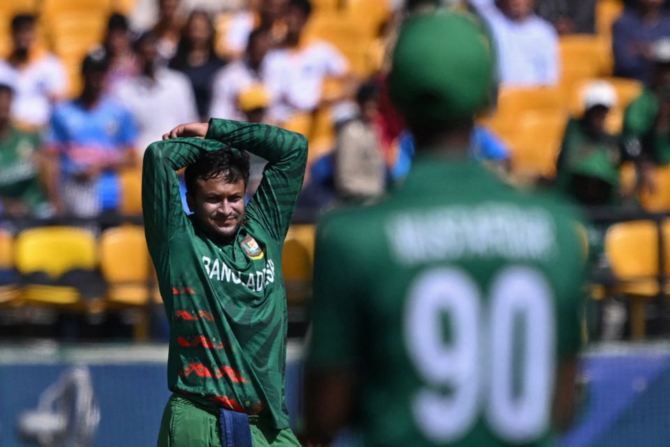 It has been that sort of a start for Shakib Al Hasan and Bangladesh this World Cup