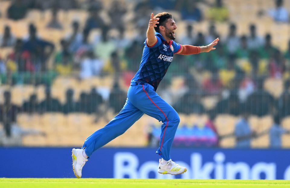 File photo: Azmatullah Omarzai came away with figures of 2 for 6 and the Player of the Match award