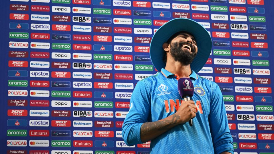 Ravindra Jadeja had enough reasons to laugh