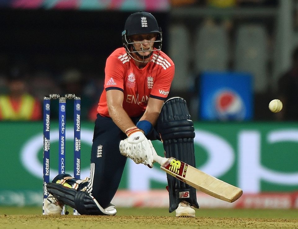The first sighting of Joe Root's reverse-ramp came at the Wankhede in 2016