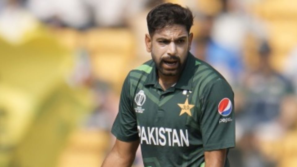 Haris Rauf gave away 24 in his opening over - his most expensive in ODIs