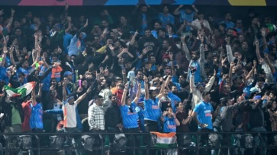 Indian fans were out in numbers at Dharamsala