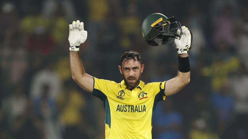 Glenn Maxwell struck a 40-ball century against Netherlands