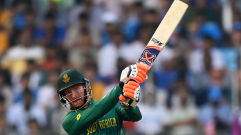 A rendition of the pull that has brought Heinrich Klaasen so much success against spin