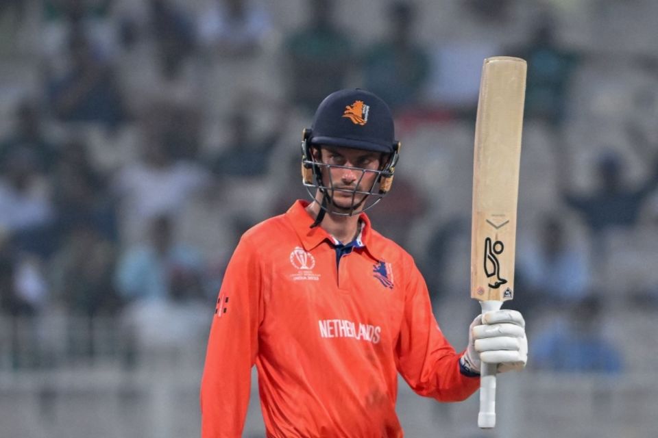 Scott Edwards brought up his second fifty in this World Cup