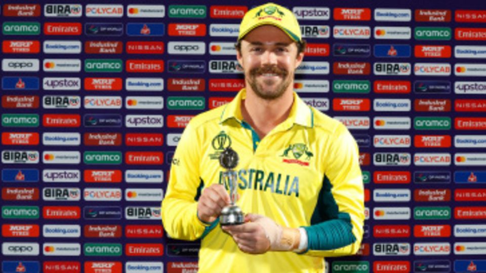 Travis Head won the player-of-the-match award on return for his match-winning 109