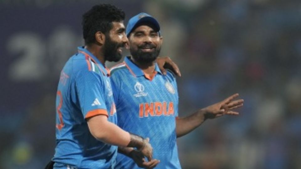 Jasprit Bumrah and Mohammed Shami ripped through England