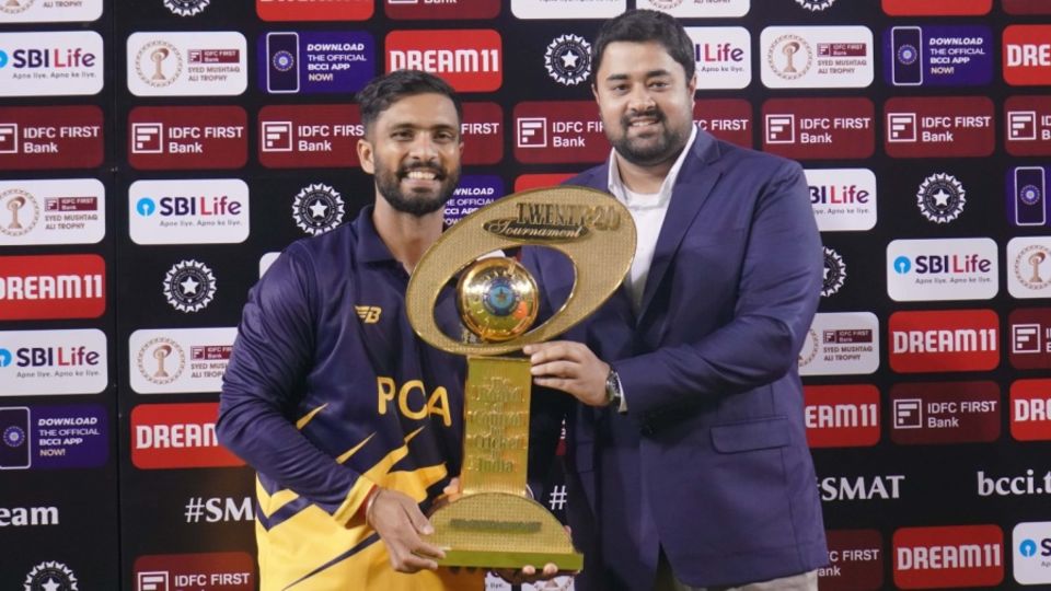 Mandeep Singh helped Punjab end their 30-year trophy drought, leading them to the Syed Mushtaq Ali Trophy title last season