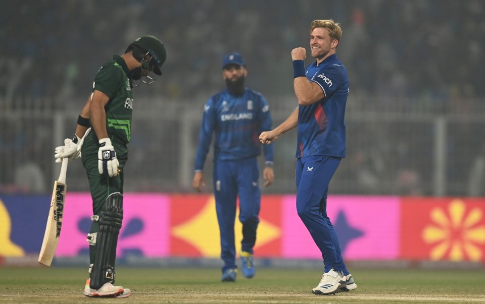 David Willey struck with the new ball for England