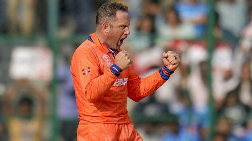 Roelof van der Merwe is set to play his sixth T20 World Cup