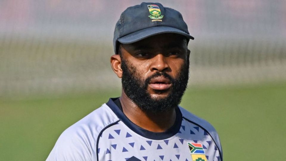 Temba Bavuma sweated it out in preparation for the semi-final