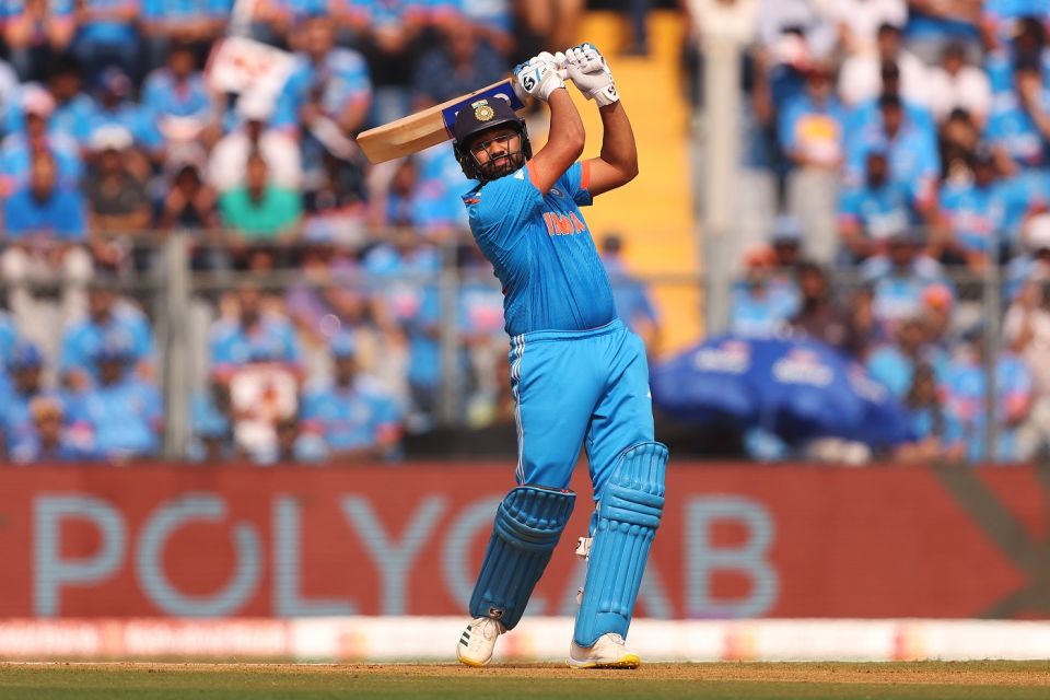 Rohit Sharma set the tone in the powerplay once again