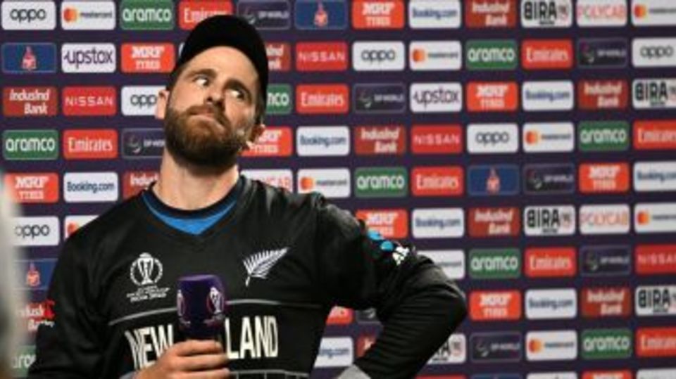 Kane Williamson's expression says it all