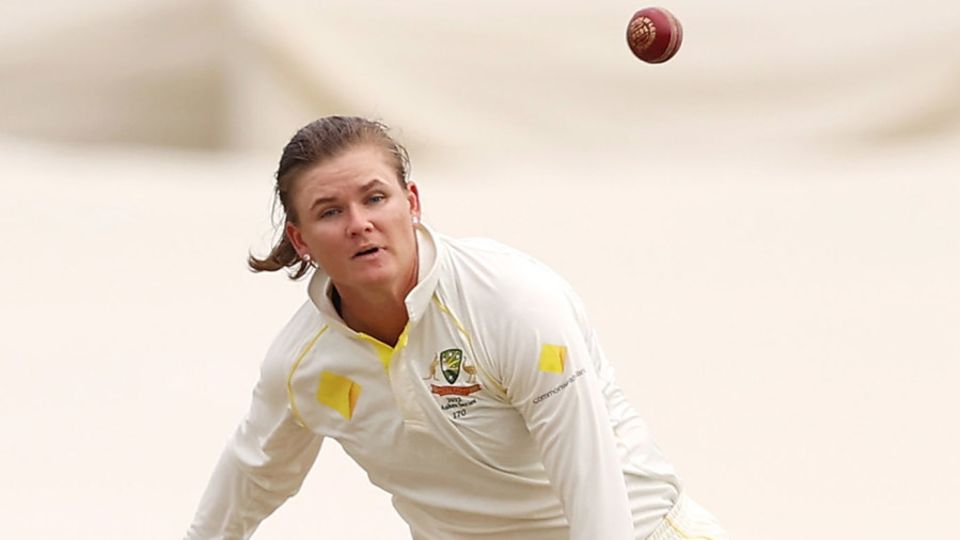 Jess Jonassen has played five Tests, all against England