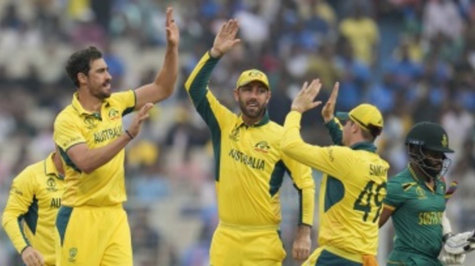 It took Mitchell Starc all of six balls to strike in the second semi-final