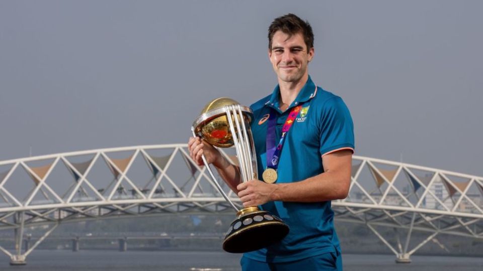 Pat Cummins captained Australia to the World Test Championship and the World Cup capping off a sensational year