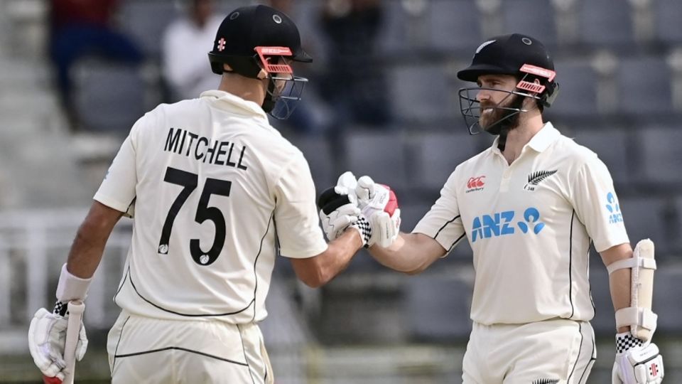 Daryl Mitchell and Kane Williamson were the only two New Zealand batters to cross 50 in Sylhet