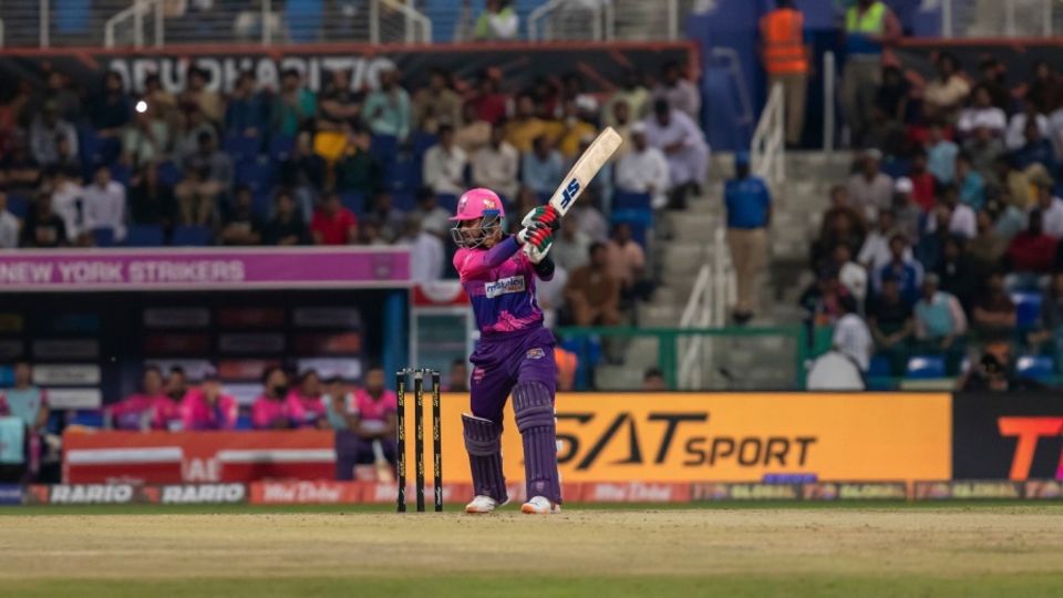 Rahmanullah Gurbaz was named player of the match for his 16-ball 41