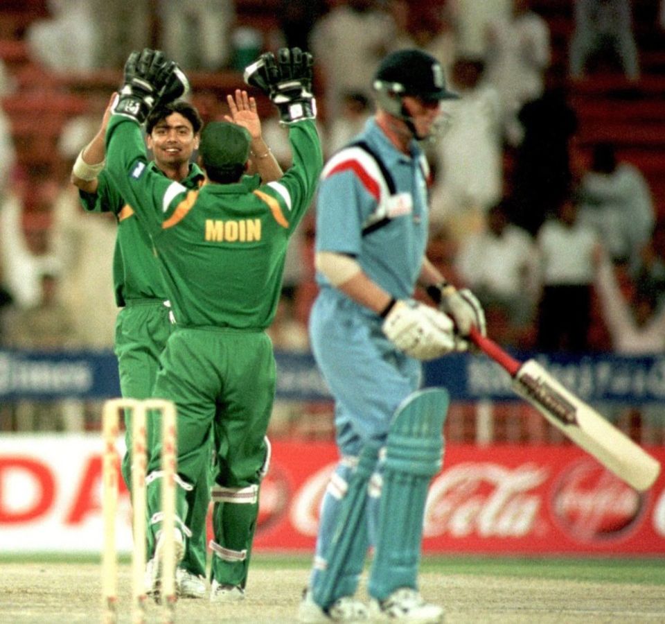 Moin Khan has the most stumpings off a single bowler, Saqlain Mushtaq, in ODIs, with 31