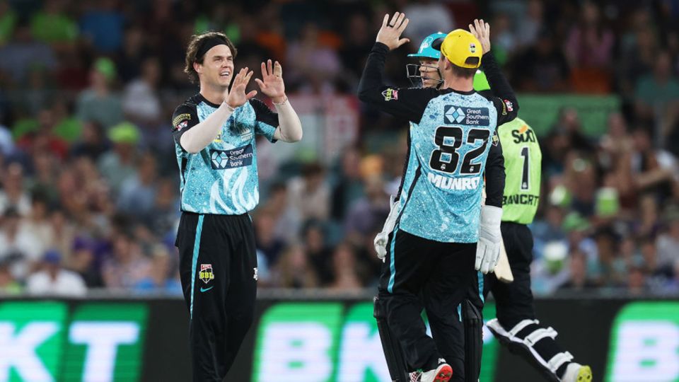 Mitchell Swepson bowled superbly for his two wickets