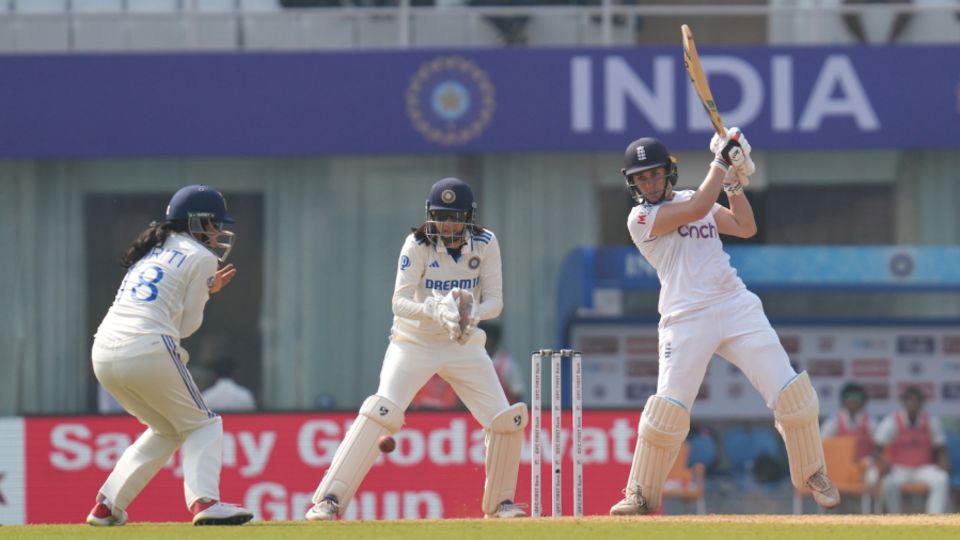 Nat Sciver-Brunt scored a fighting half-century