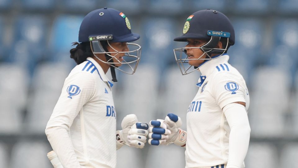 Smriti Mandhana and Shafali Verma added 90 for the first wicket