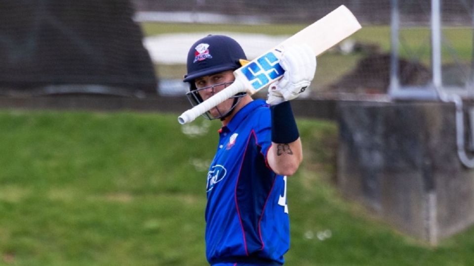 Finn Allen smashed 168 off 110 balls in his first game of this year's Ford Trophy