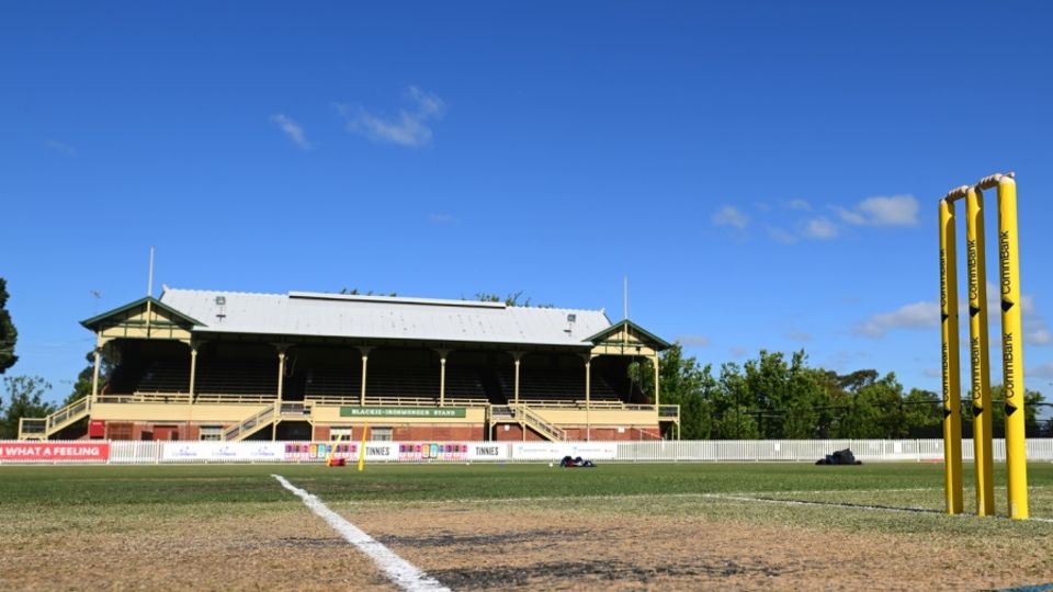 A view of the Junction Oval in Melbourne