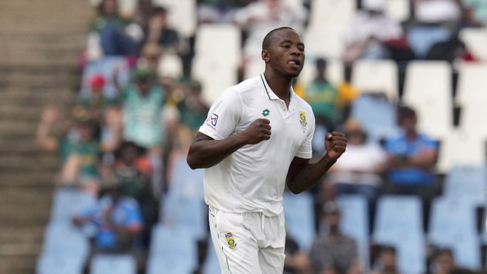 Kagiso Rabada kept striking after lunch to rock India