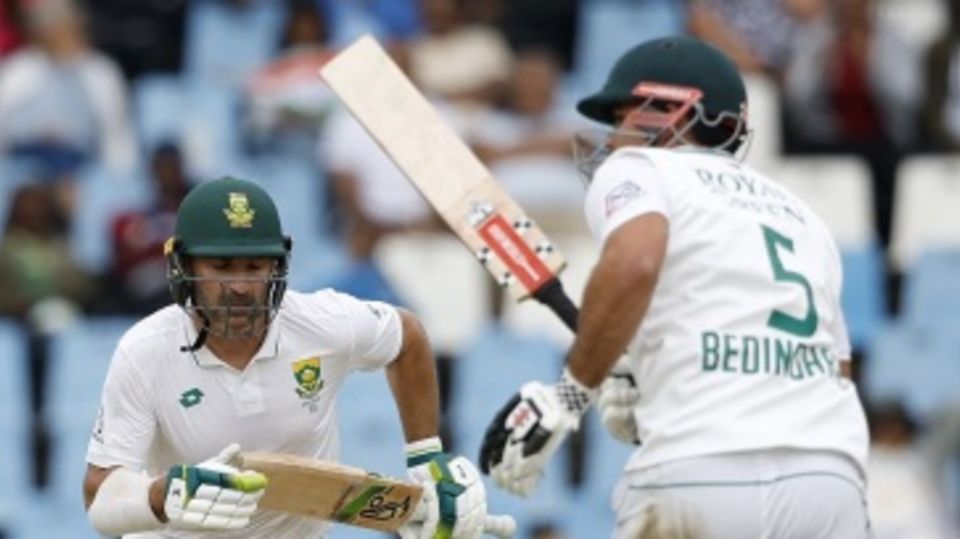 Dean Elgar and David Bedingham had a century stand in quick time