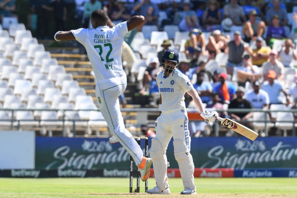 Lungi Ngidi went for 30 runs in his first five overs but later picked up three wickets in six balls