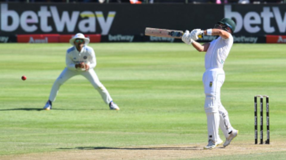 Aiden Markram rides the bounce at Newlands
