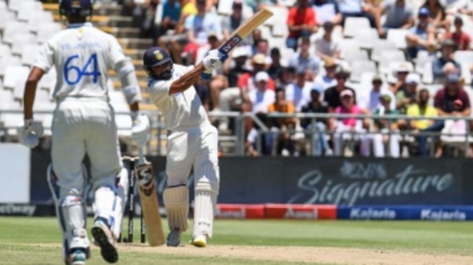 Rohit Sharma wasn't hanging around