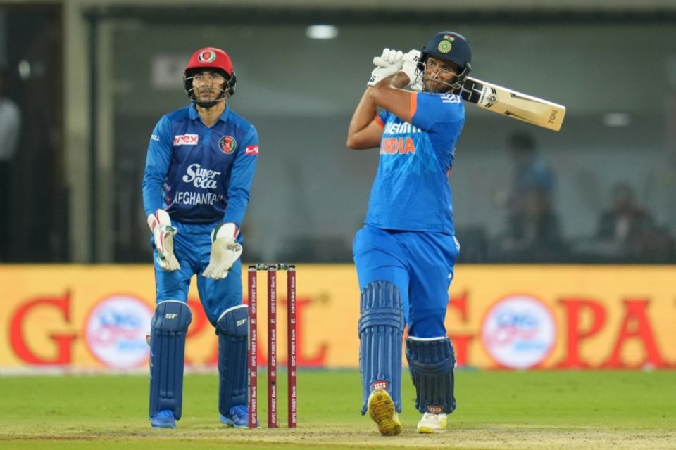 Shivam Dube scored at a strike rate of 158.97 during the Afghanistan series