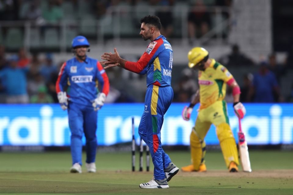 Under Maharaj, Durban's Super Giants have won seven out of ten matches in this season's SA20