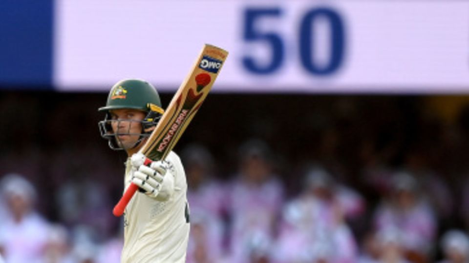 Alex Carey scored a quick - and crucial - half-century