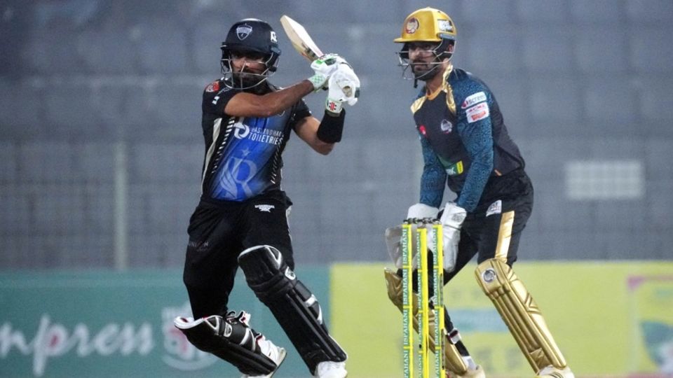 Babar Azam has two half-centuries in the BPL so far this season