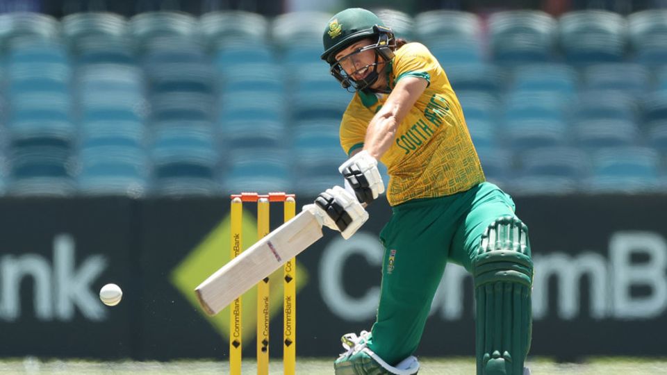 Tazmin Brits again led South Africa's batting display
