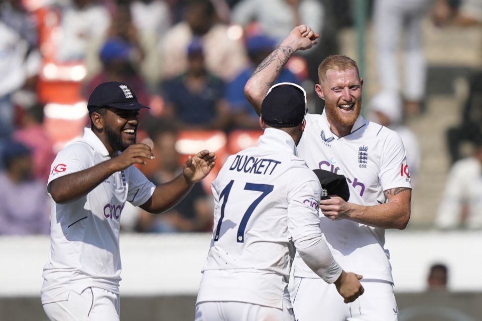 Nearly every punt Ben Stokes took in Hyderabad came off