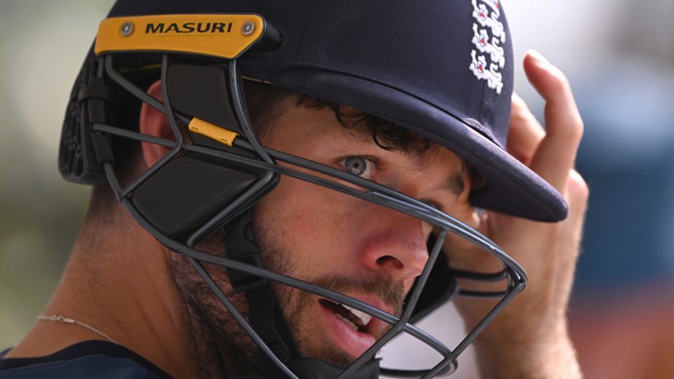 Ben Foakes played his first Test in 11 months in Hyderabad