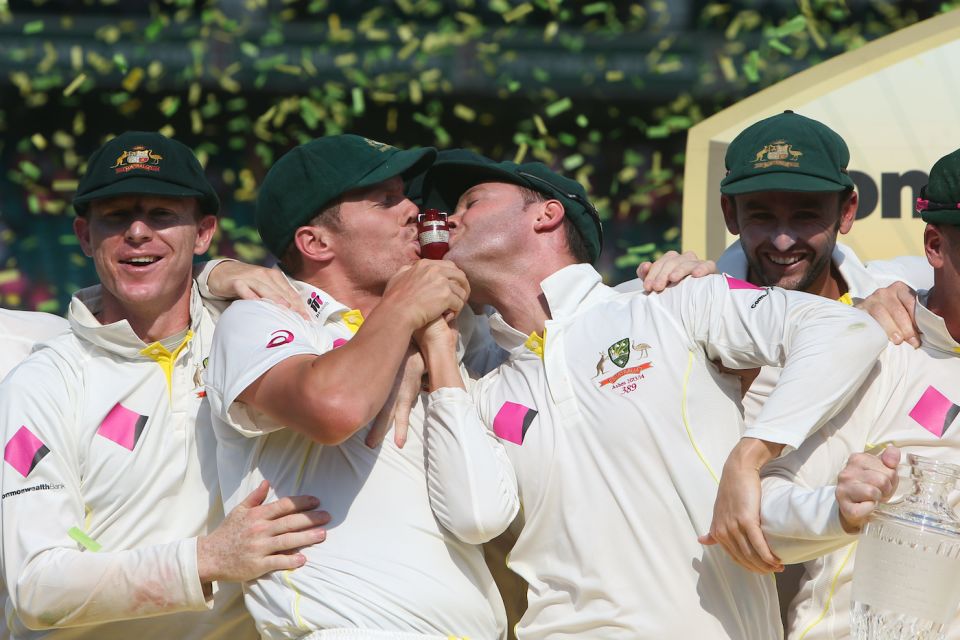 At least buy it dinner first: Peter Siddle and Michael Clarke don't hold back