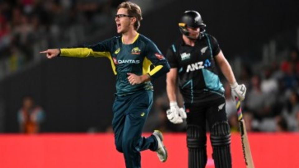 Adam Zampa took 4 for 34