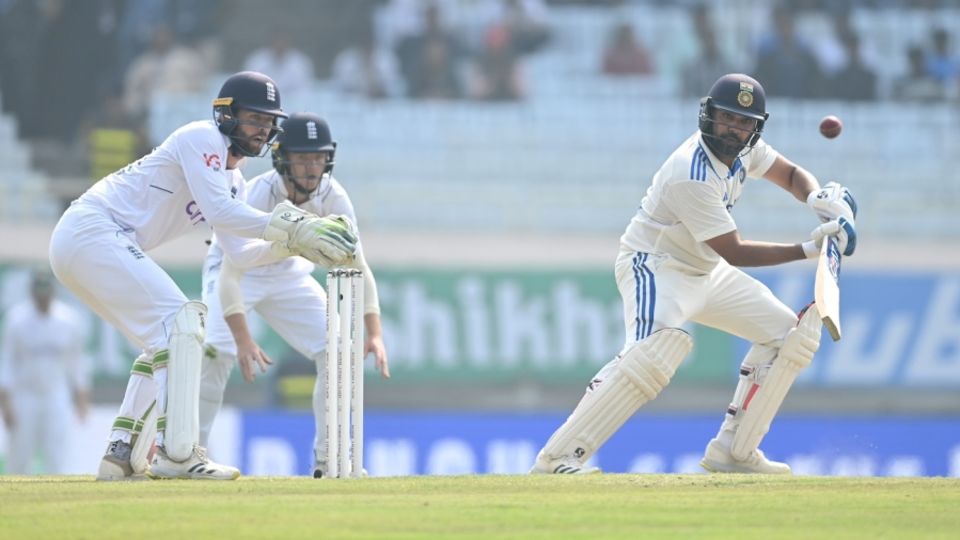 Rohit Sharma's half-century at the top meant that India had the foundation they needed