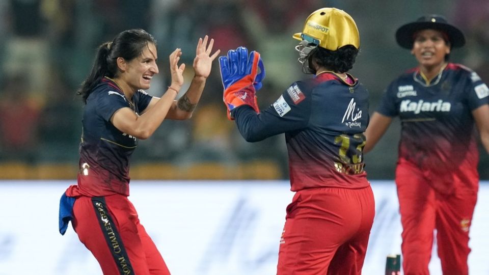 Renuka Singh was tough to score off