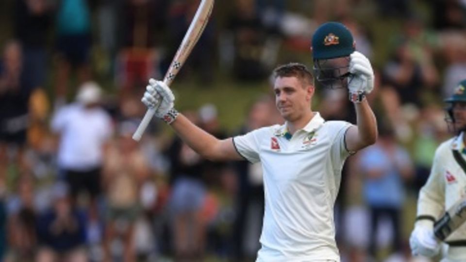 Cameron Green celebrates his century