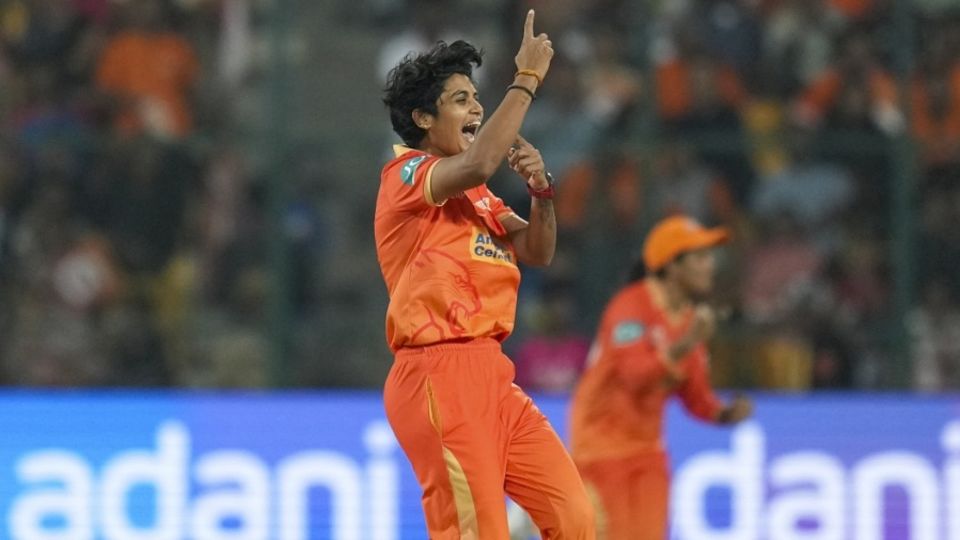 Meghna Singh became the first Indian fast bowler with a four-for in the WPL