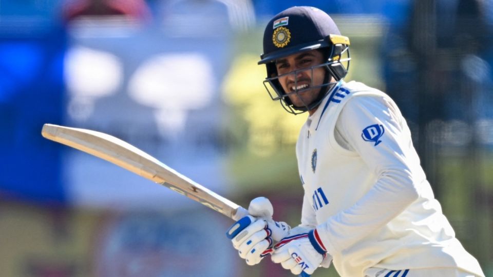 Shubman Gill tucks one away
